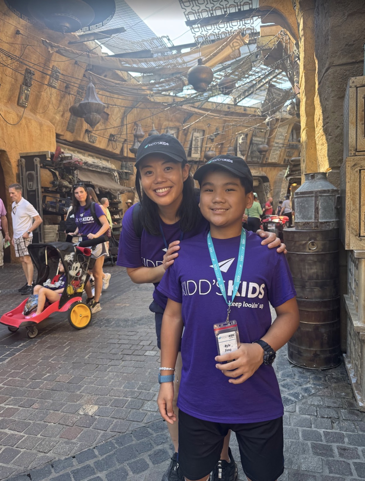 Galaxy's Edge with Mom